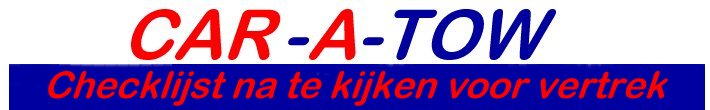 checklijst