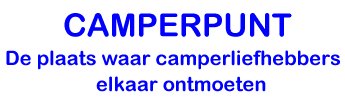 de plaats waar Camperliefhebbers elkaar ontmoeten